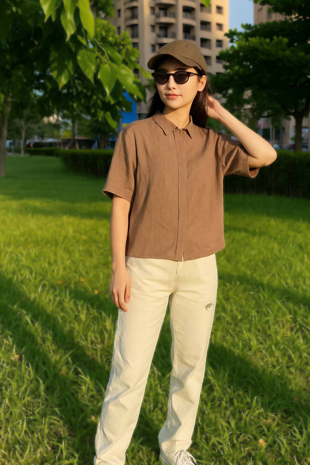 穿上風,一起夏—— 小狐狸夏日短袖襯衫