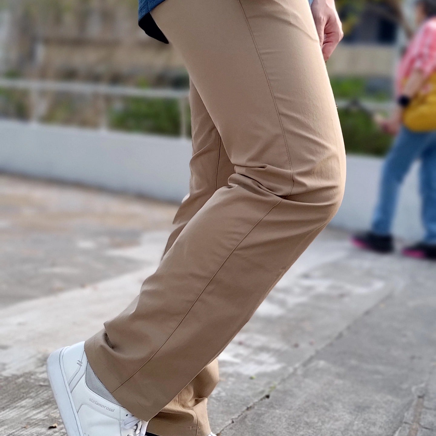 【穿越綠山坡的每一步】montbell 防潑彈性快乾長褲體驗