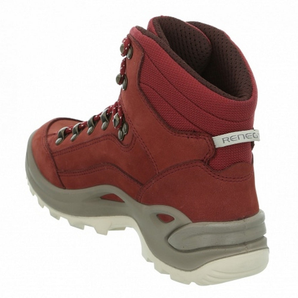 【LOWA 德國】女 防水透氣GORE-TEX 中筒登山鞋 RENEGADE GTX MID Ws 椒紅 320945-0331