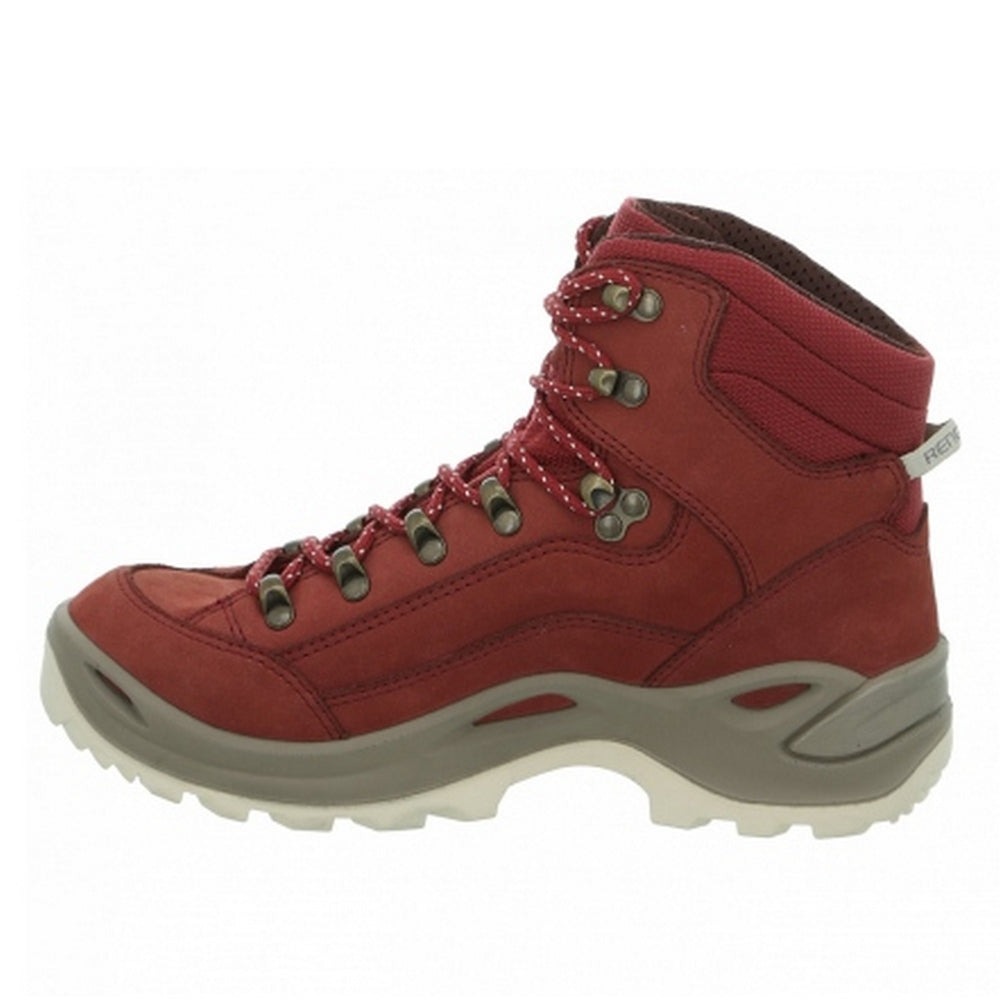 【LOWA 德國】女 防水透氣GORE-TEX 中筒登山鞋 RENEGADE GTX MID Ws 椒紅 320945-0331