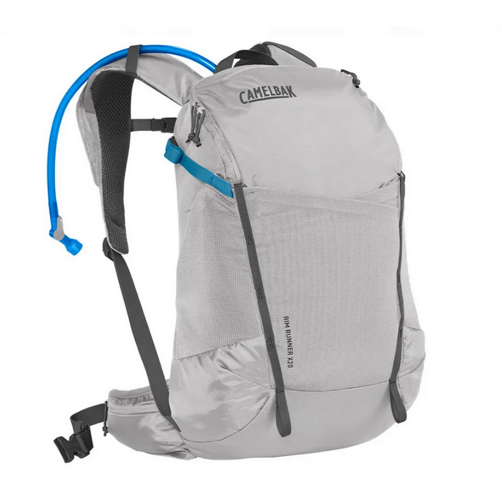 CamelBak Rim Runner X20 登山健行包(附2L快拆水袋) 霧灰/酒紅 CB2727001000