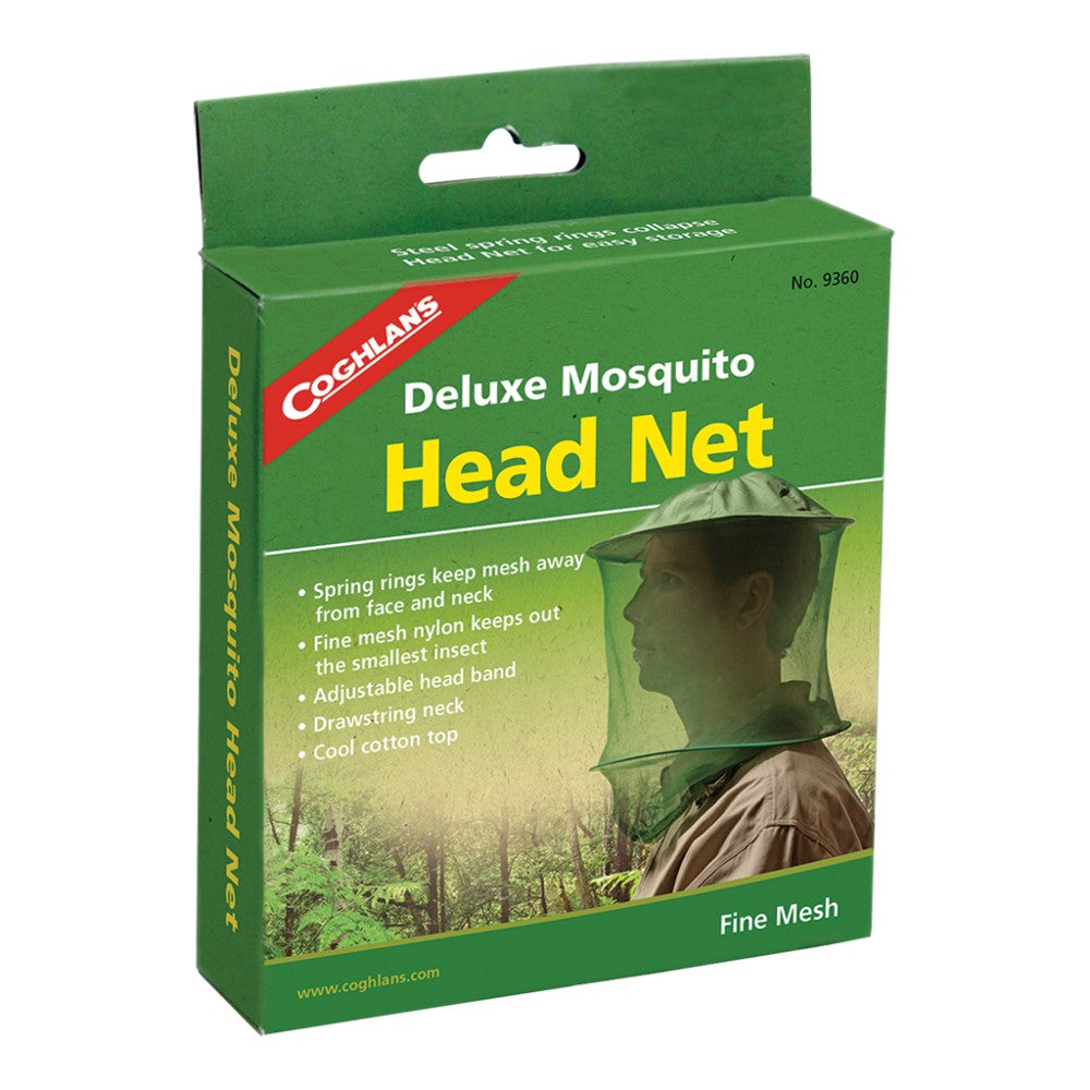 Coghlans Deluxe Fine Mesh Mosquito Head Net 防蚊頭罩 #9360