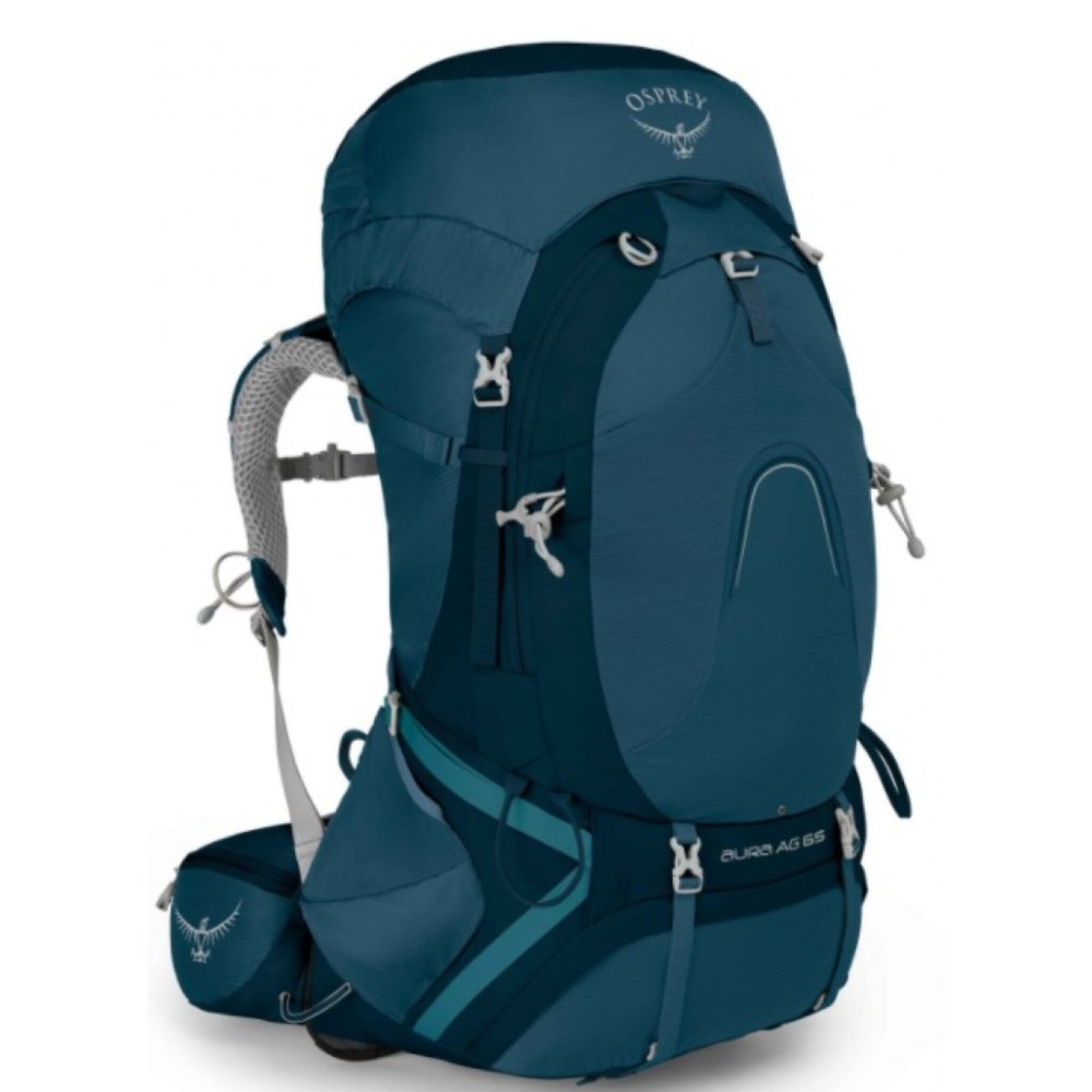 【美國 OSPREY】Aura AG 65 登山背包 挑戰藍 10001445