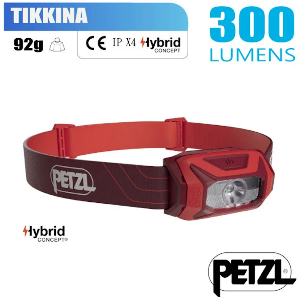 Petzl Tikkina 頭燈 300lm E060AA