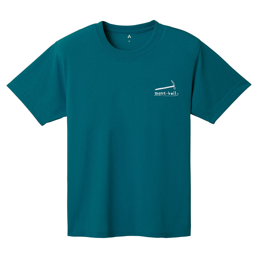 Montbell Wickron T Mountain Gear 短袖快乾排汗T恤 登山裝備圖 1114716