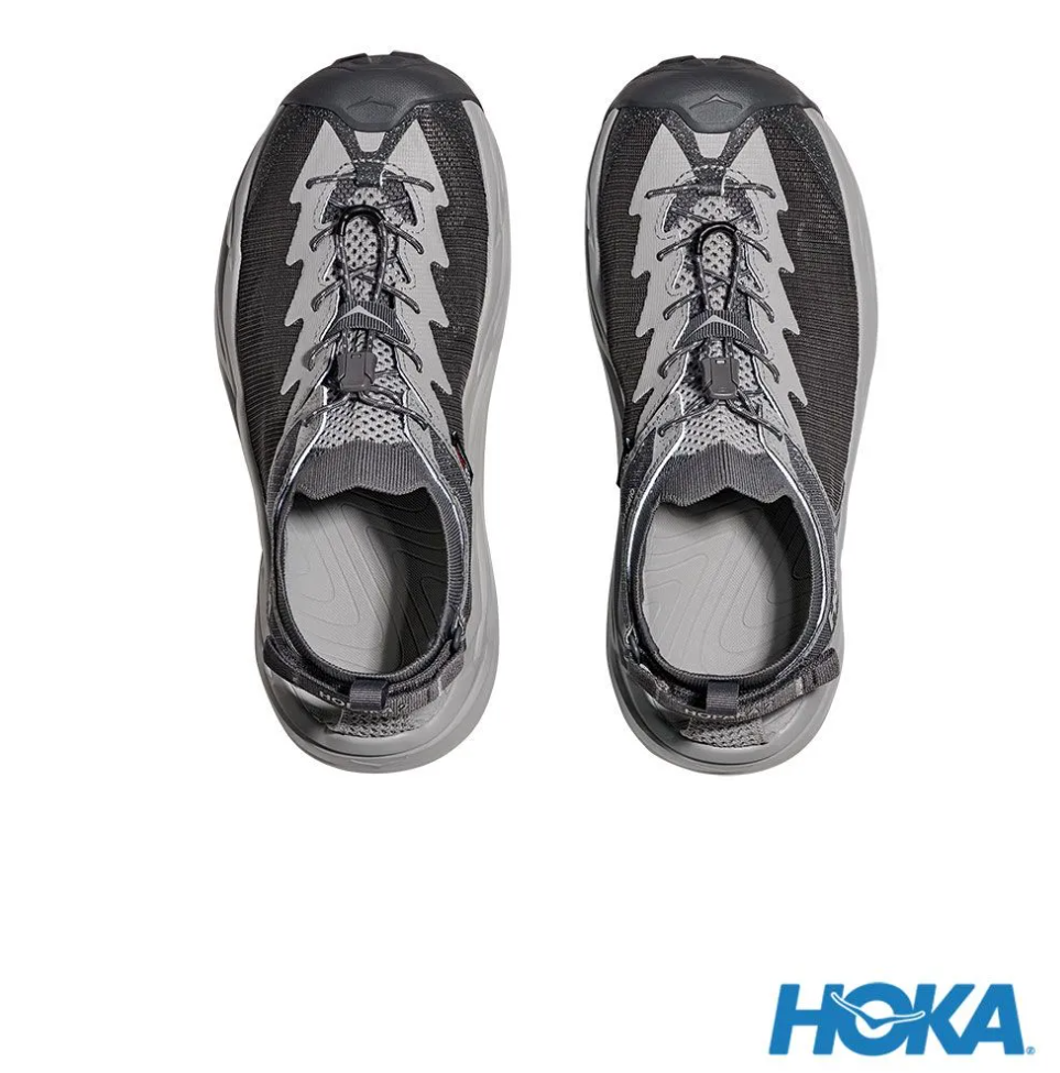 HOKA 男 Hopara 2 健行涼鞋 太空灰 1147650STLLT