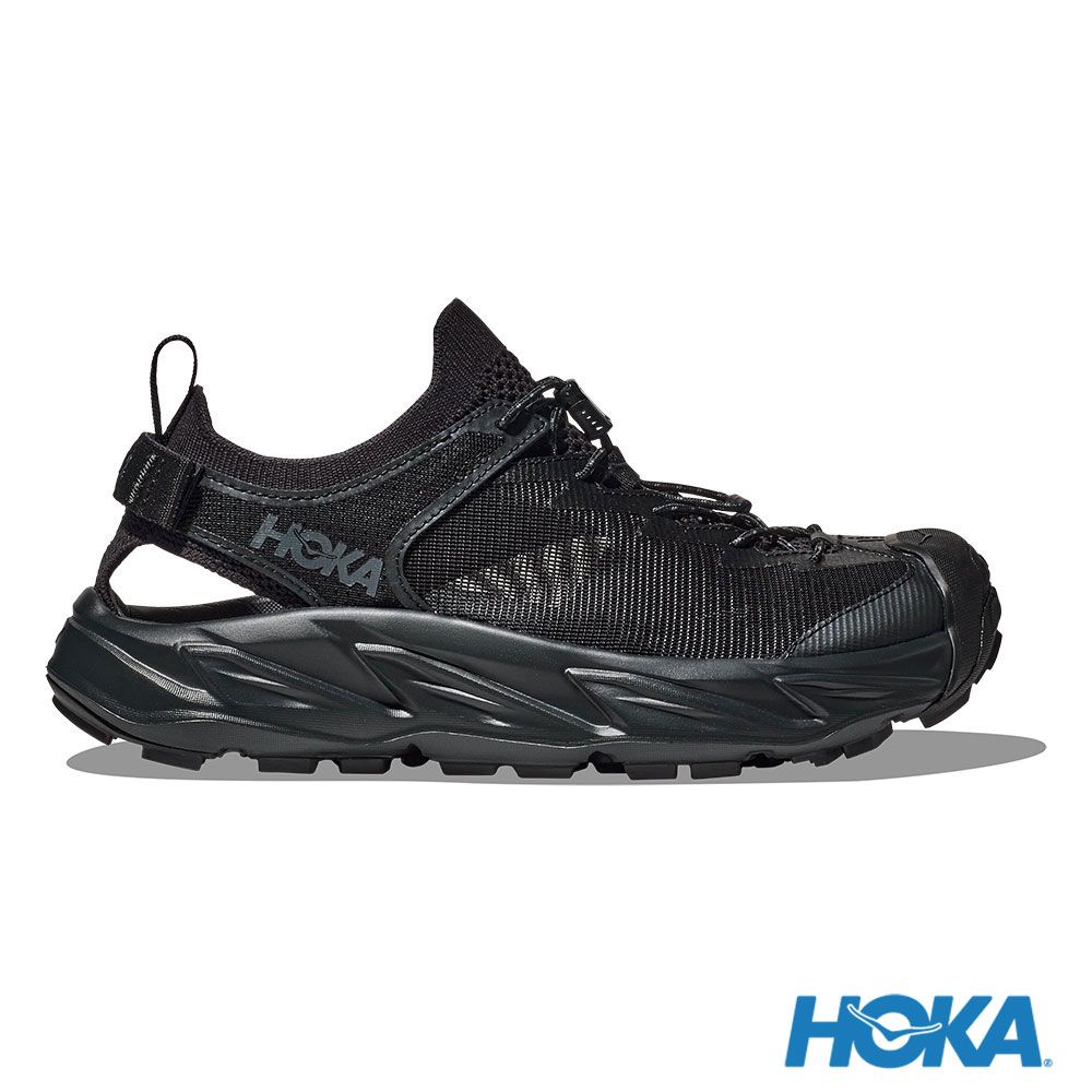 HOKA 女 Hopara 2 健行涼鞋 黑 1147670BBLC