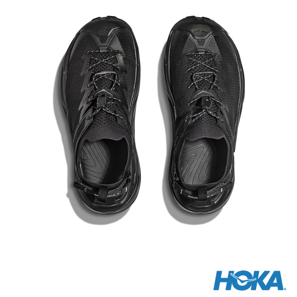 HOKA 女 Hopara 2 健行涼鞋 黑 1147670BBLC