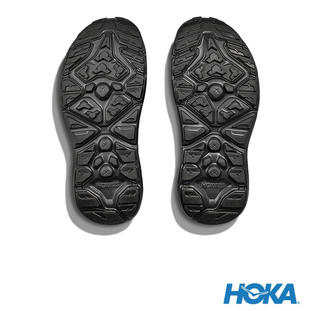 HOKA 女 Hopara 2 健行涼鞋 黑 1147670BBLC