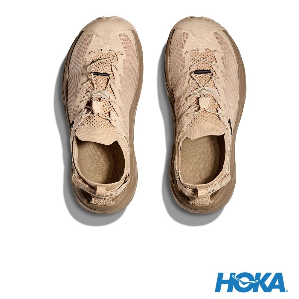 HOKA 女 Hopara 2 健行涼鞋 流沙色/沙丘黃 HO1147670SSDD