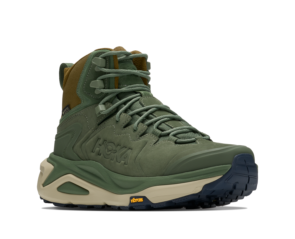 HOKA Kaha 3 GTX 男 中筒 登山鞋 葉綠/小麥 1162530NFB