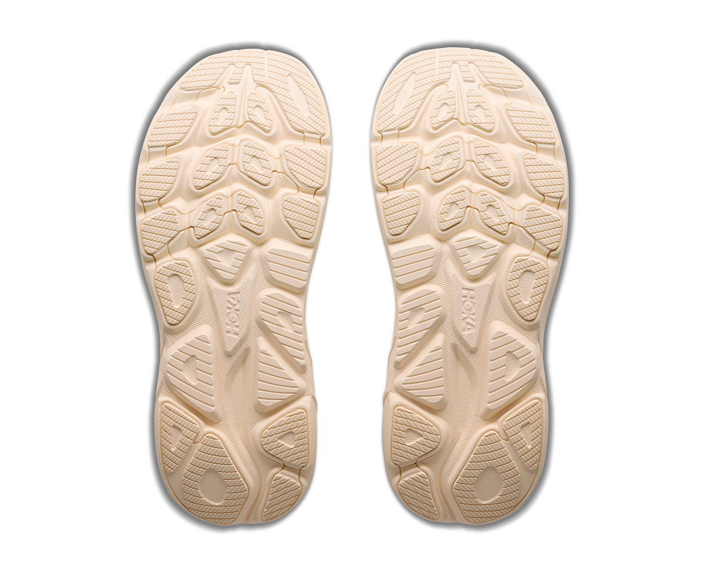 HOKA 女 Clifton 11 寬楦 路跑鞋 大理石白/燕麥奶 1177539ALK