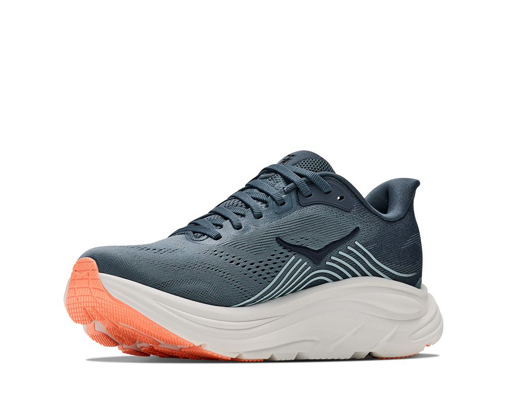HOKA 女 Clifton 11 寬楦 路跑鞋 霧藍/流光藍 1177539FYGL
