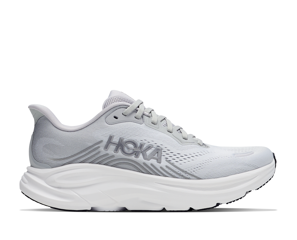 HOKA 女 Clifton 11 寬楦 路跑鞋 星塵灰/銀 1177539SDSTS