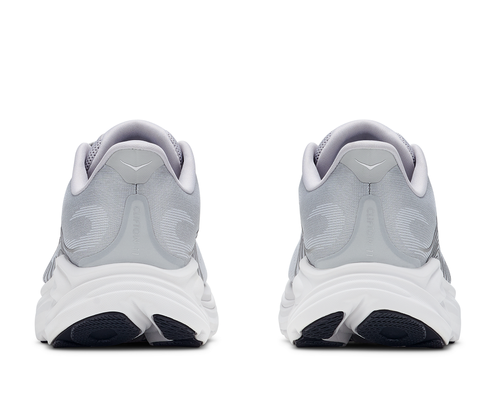 HOKA 女 Clifton 11 寬楦 路跑鞋 星塵灰/銀 1177539SDSTS