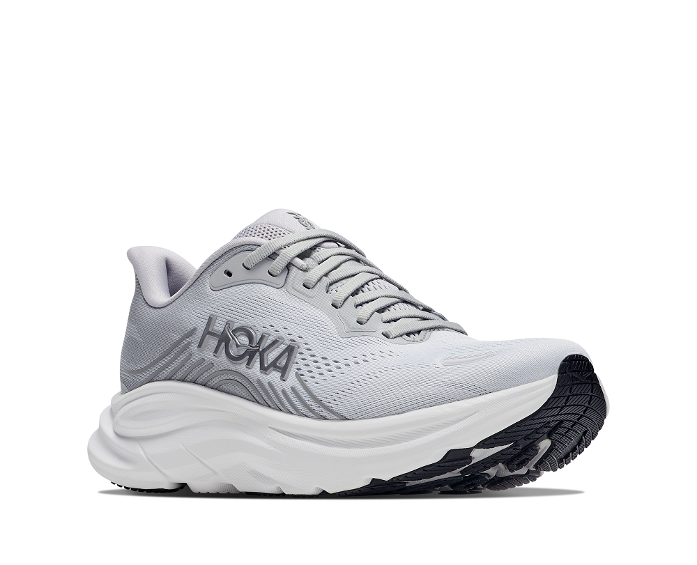 HOKA 女 Clifton 11 寬楦 路跑鞋 星塵灰/銀 1177539SDSTS
