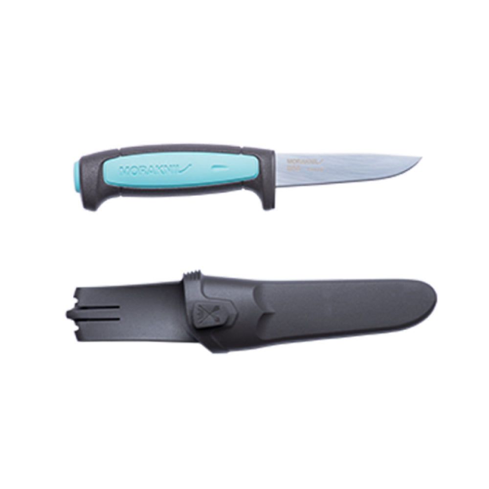 MORAKNIV Flex 不鏽鋼直刀 黑/水藍 12248