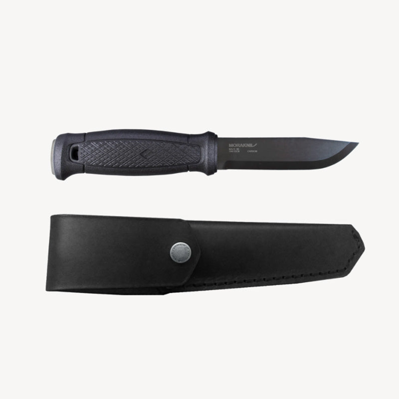 Morakniv Garberg leather 全龍骨式直刀 皮革護套版 不鏽鋼/鍍黑高碳鋼 可選 12635 / 13100