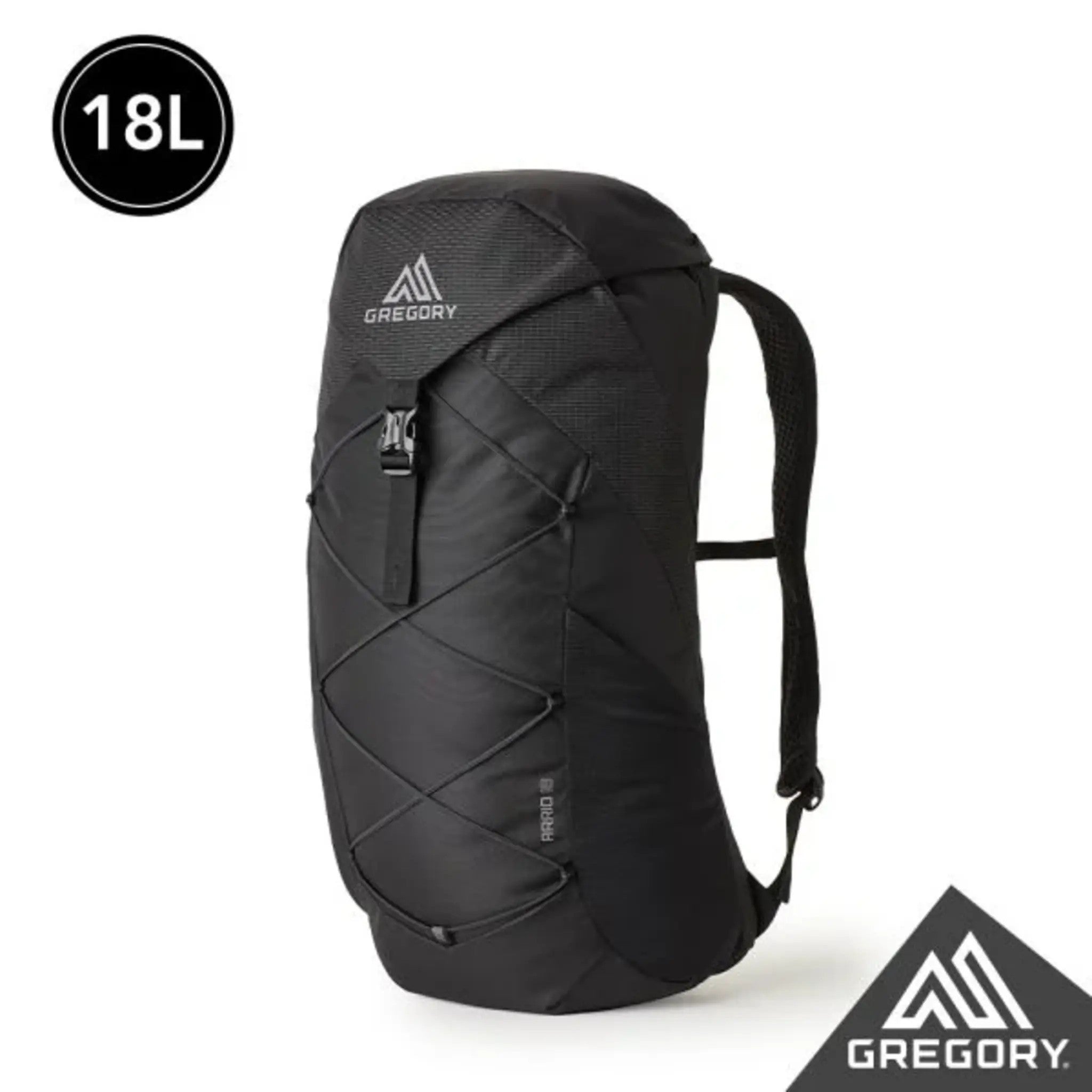 GREGORY ARRIO 18L 多功能登山背包 碳黑 136973-7409