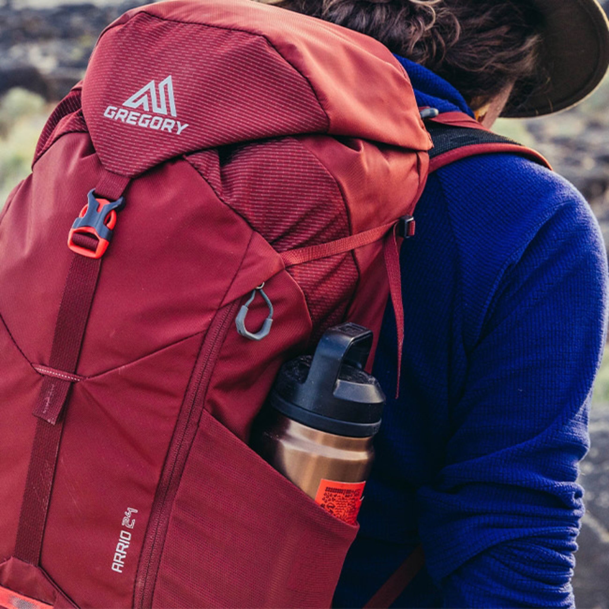 GREGORY ARRIO 22L 多功能登山背包 磚石紅 138424-1129