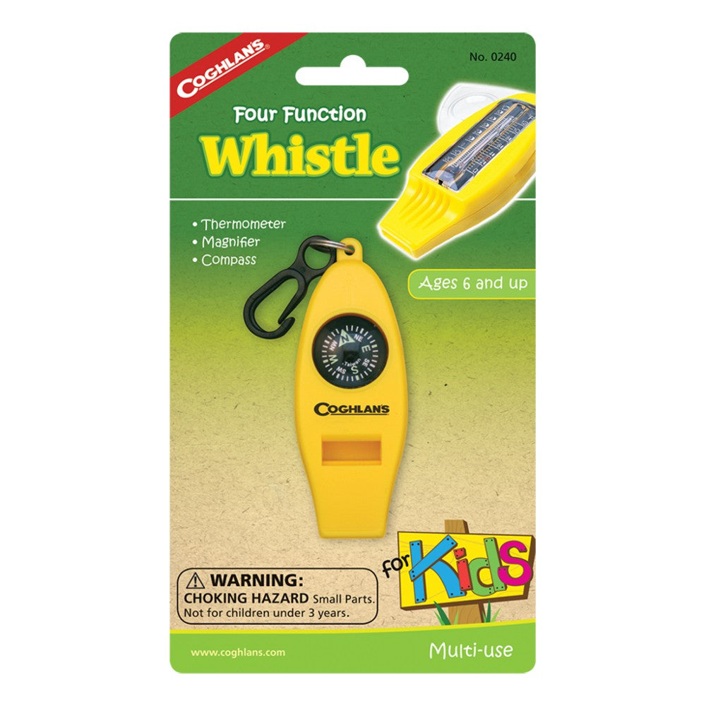Coghlans Four Function Whistle for Kids 四用多功能哨/緊急哨 兒童用 #0240