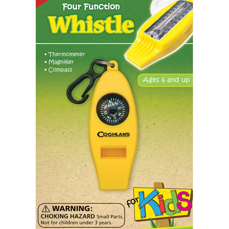 Coghlans Four Function Whistle for Kids 四用多功能哨/緊急哨 兒童用 #0240