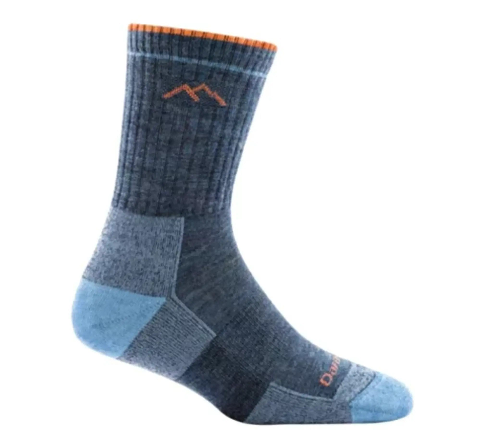 【DARN TOUGH】HIKER SOCK CUSHION 女款 登山健行羊毛襪 DT1903-DENIM