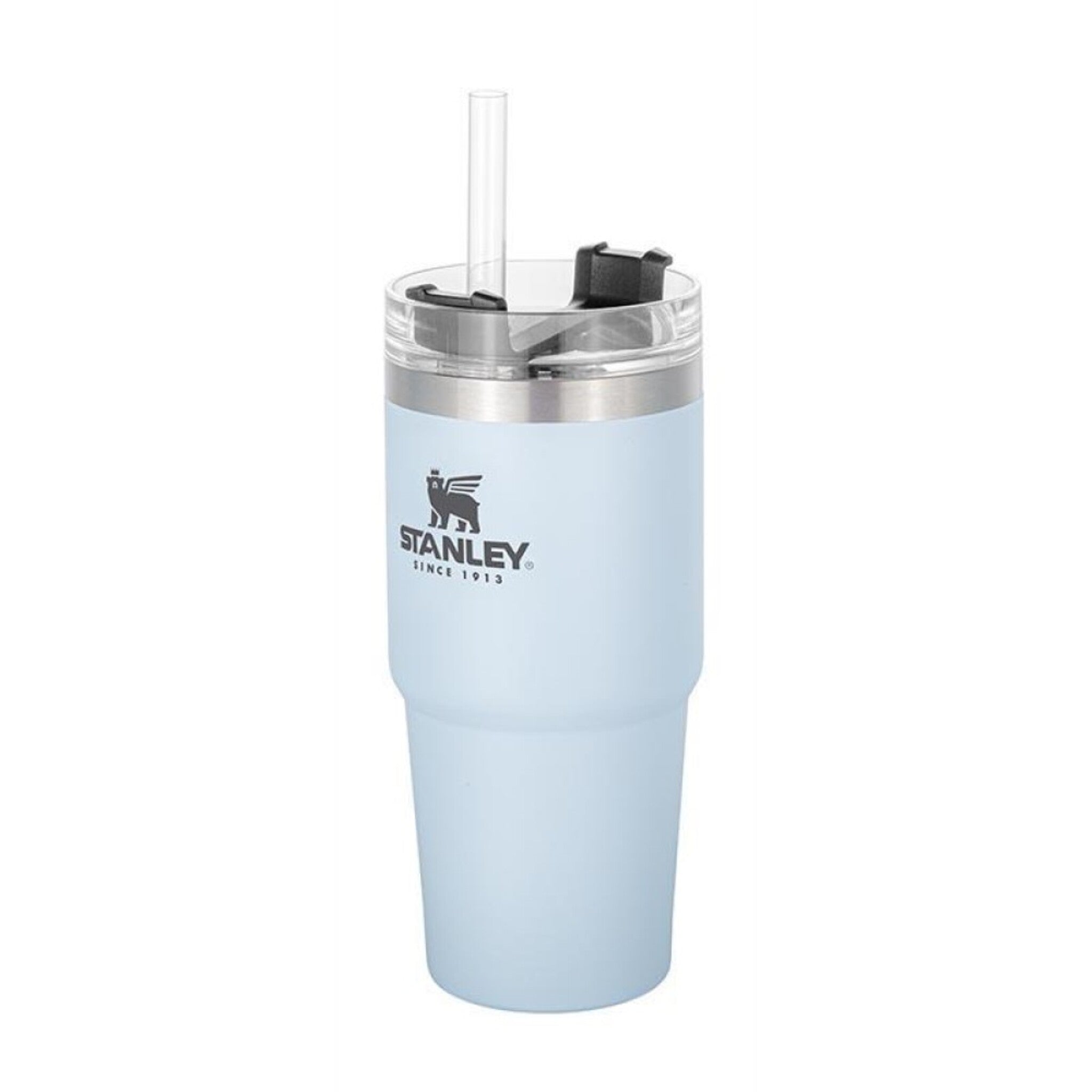 美國STANLEY 冒險系列 吸管杯0.47L 粉藍 10-09871PLBL
