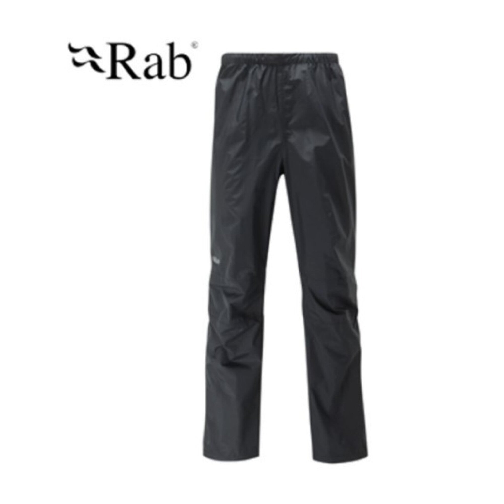 英國 RAB Downpour Pants 高透氣防水長褲 男款 黑 QWF62BL3