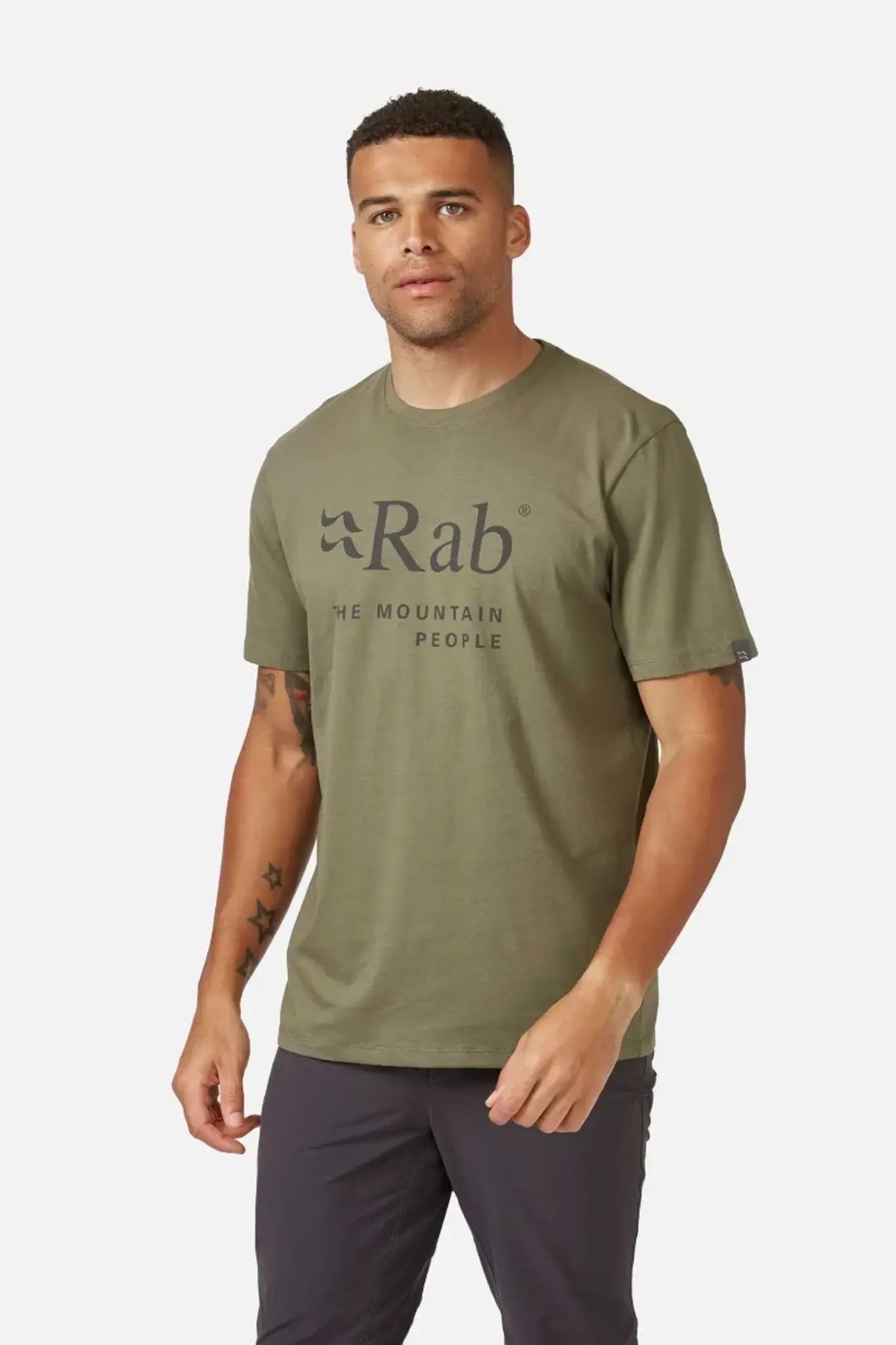 【英國 RAB】Stance Mountain Tee 透氣短袖有機棉T恤 男款 淺卡其 #QCB39
