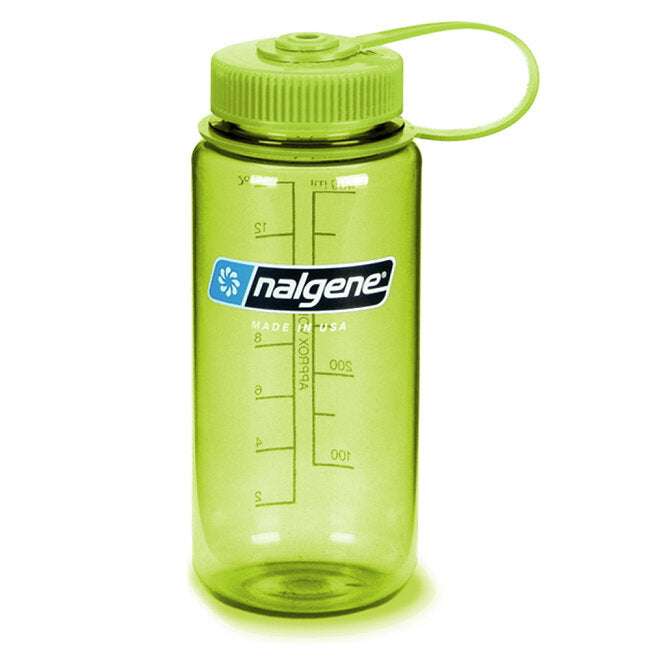 【Nalgene】500cc寬嘴水壼 春綠色 682009-0571