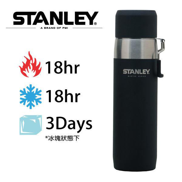 美國 STANLEY 大師系列 真空保溫瓶 0.65L 黑 10-03105