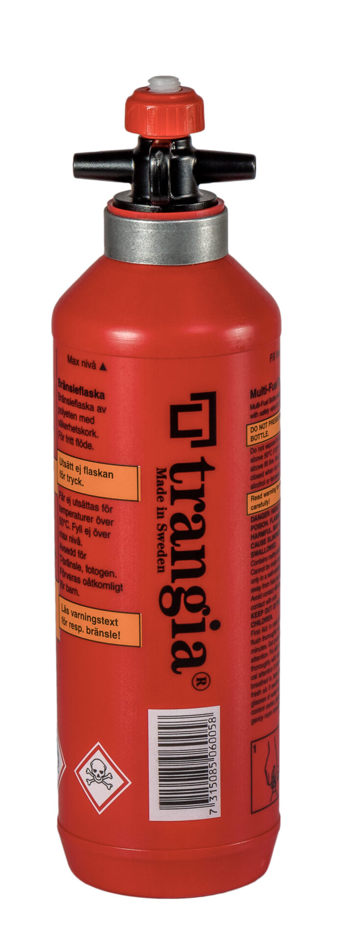 Trangia Fuel Bottle 燃料瓶 經典紅 (單入) 0.3 / 0.5 / 1.0L