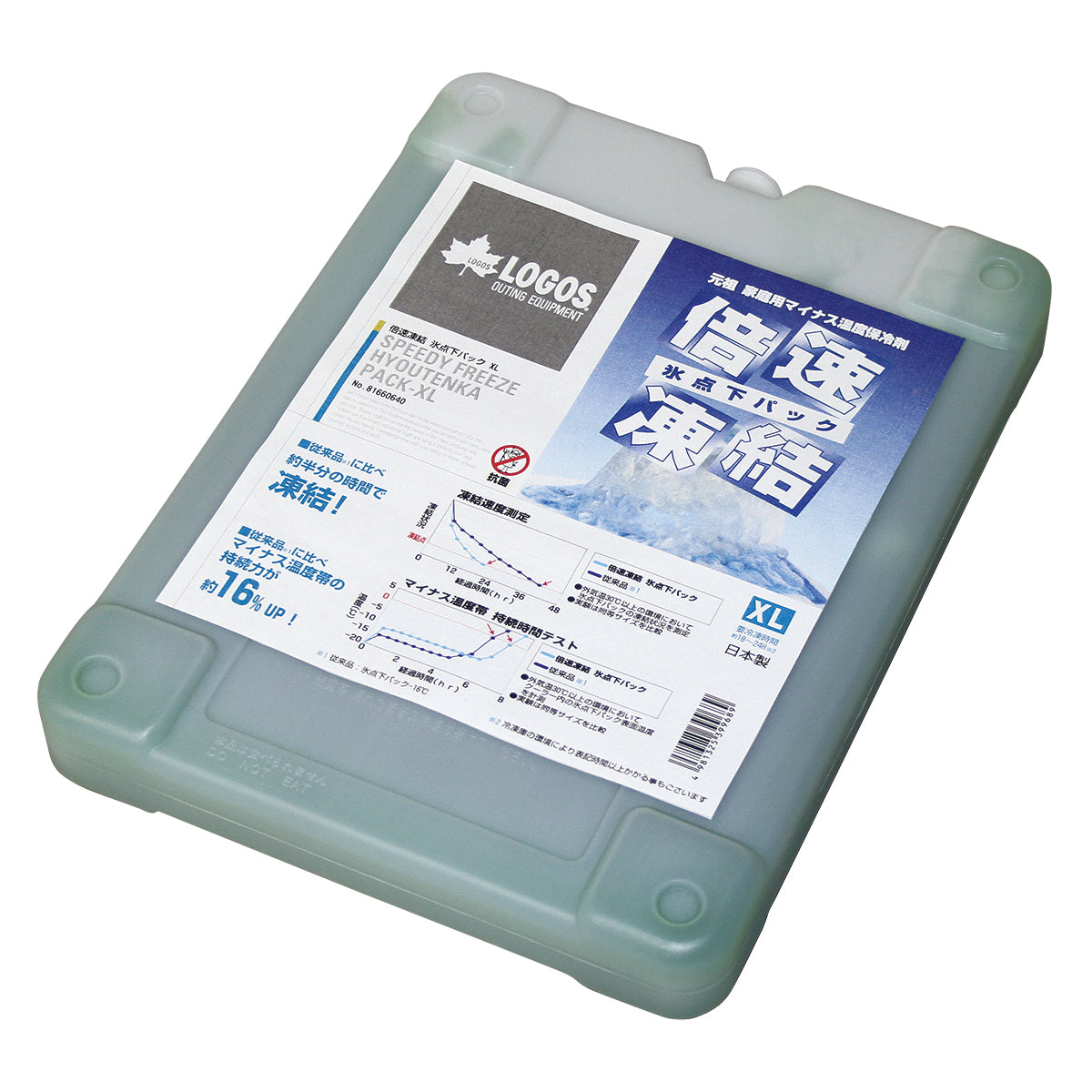 LOGOS 倍速凍結冷媒 冰磚 XL 1.2kg 81660640