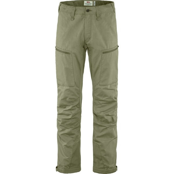 【小狐狸 Fjallraven】Abisko Lite Trekking Trousers 拼接彈性長褲 男 淺橄欖 82890R 622