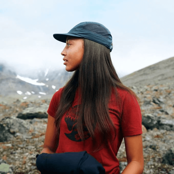 Fjallraven 小狐狸 短袖羊毛排汗衣 女 綠鏽/赤陶棕 Abisko Wool Fox FR84118-614-243