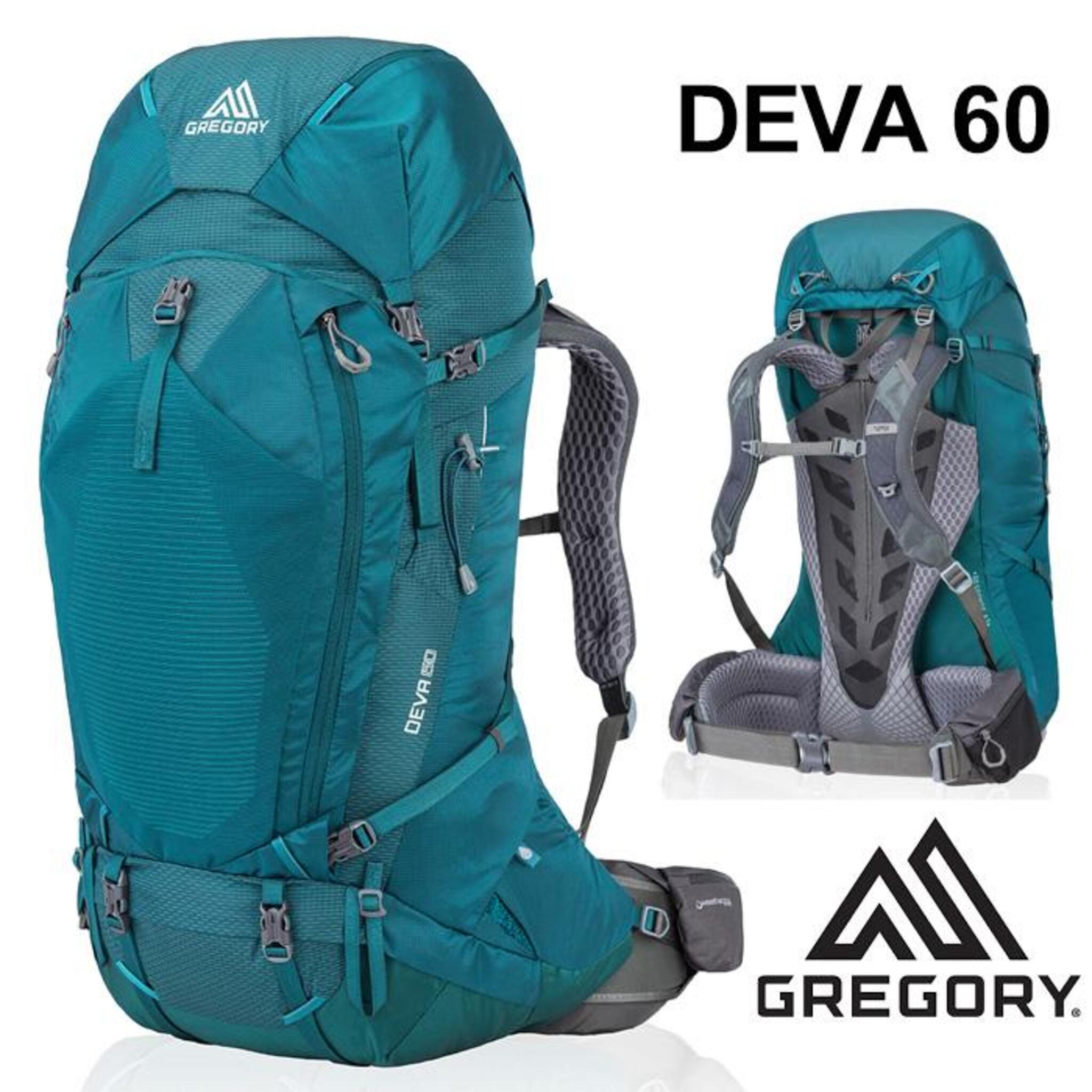 GREGORY DEVA 女登山背包 60L 安地卡綠 91622-6399