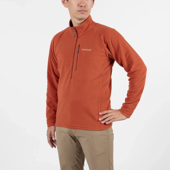 montbell Chameece Pullover 男款 刷毛半門襟 長袖 1114883