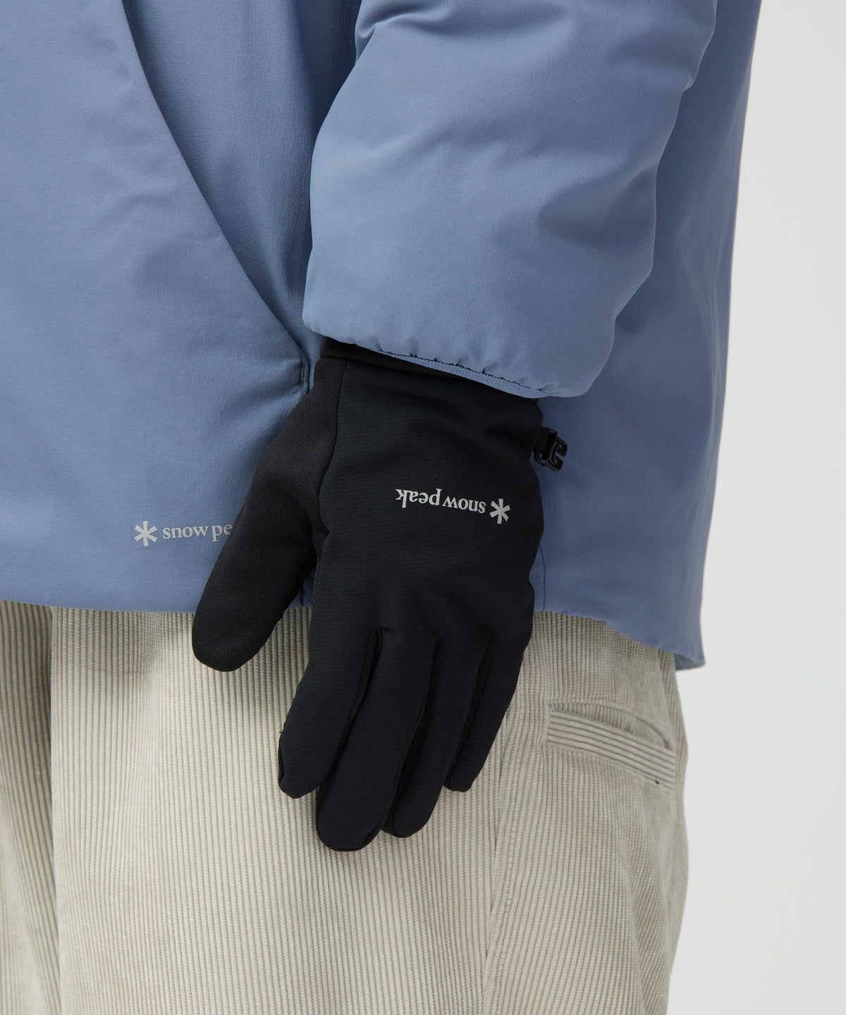 SnowPeak Polartec Power Stretch 彈性保暖手套 黑 100261AC08