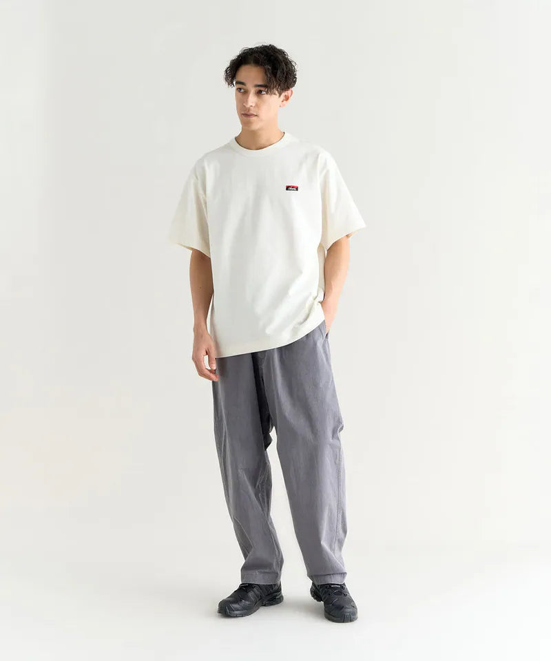 NANGA ECO HYBRID BOX LOGO EMBROIDERY 男 短袖 T恤 12411