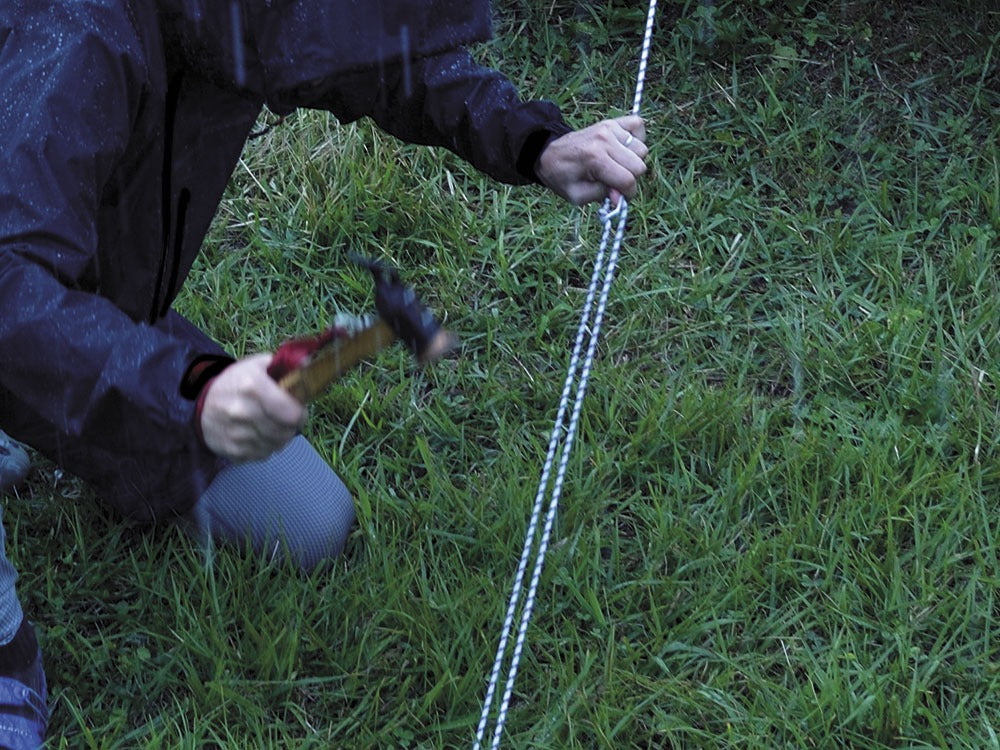 SnowPeak 紅色 鋁質營繩調節片 12pcs R-050-1