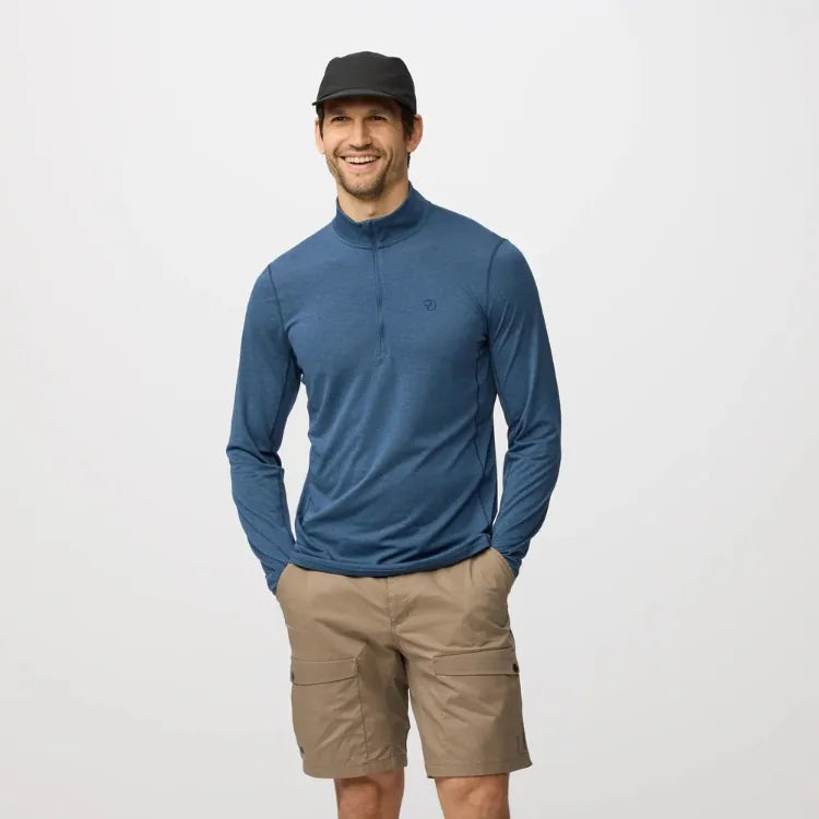 Fjallraven Abisko Day Hike Half Zip 排汗衣 男 12600322