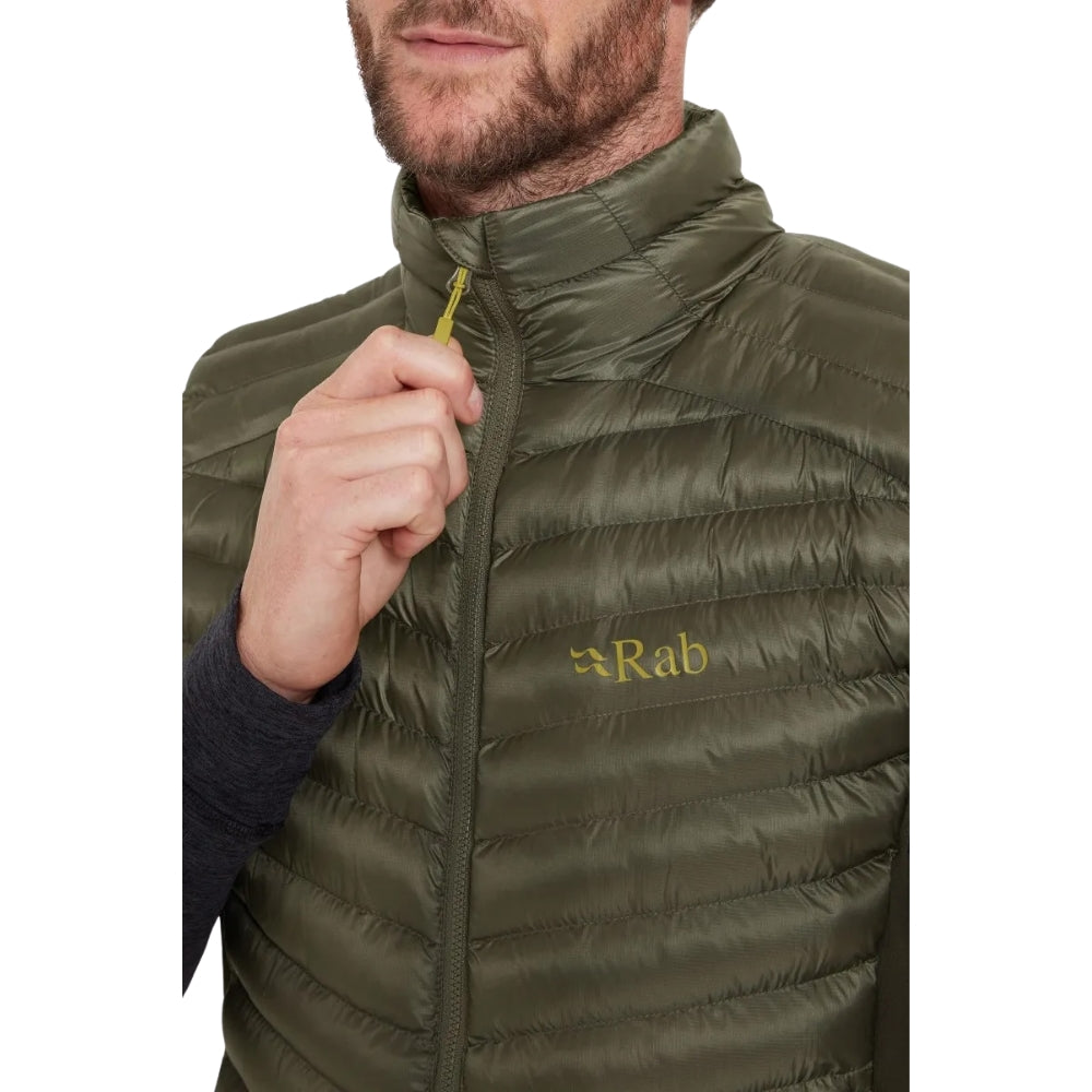 RAB Cirrus Flex Vest 男 輕量防風化纖背心 黑色 QIP35