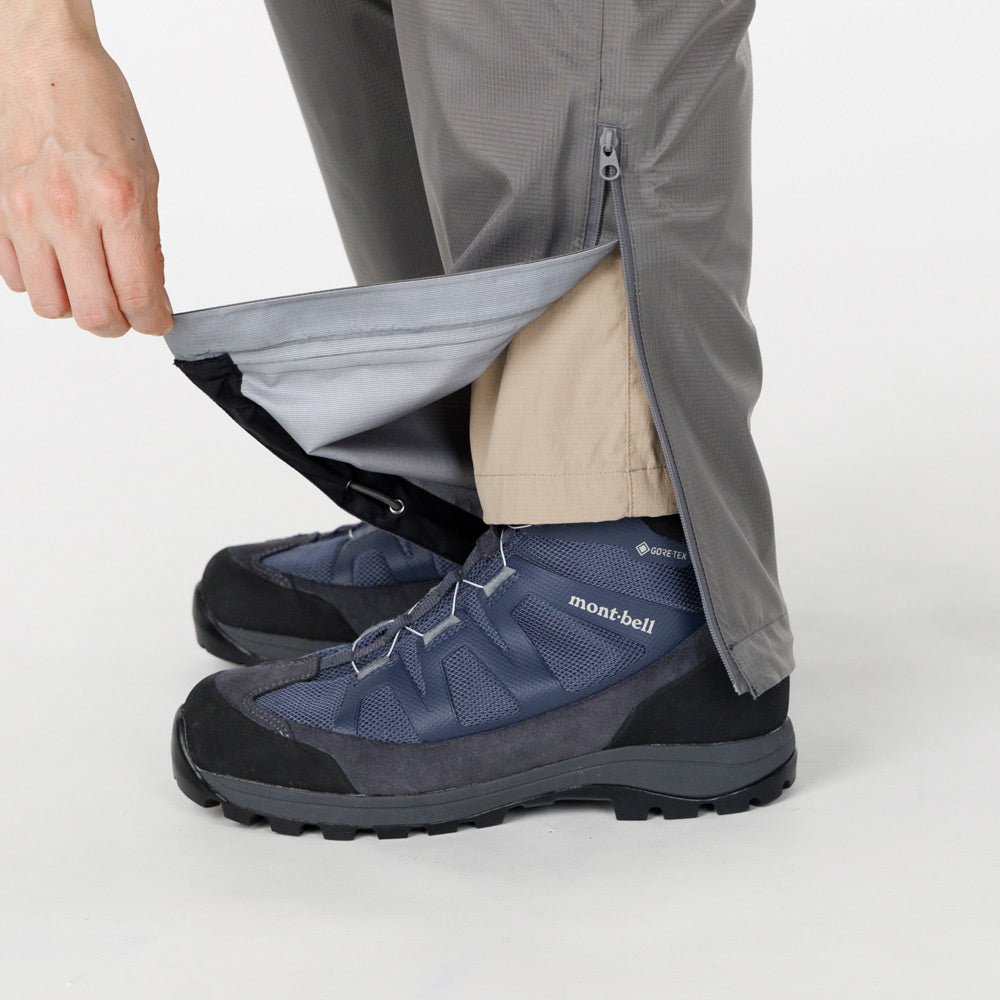 mont bell DRY-TEC Rain Pants 女款 雨褲 灰 1128773GY