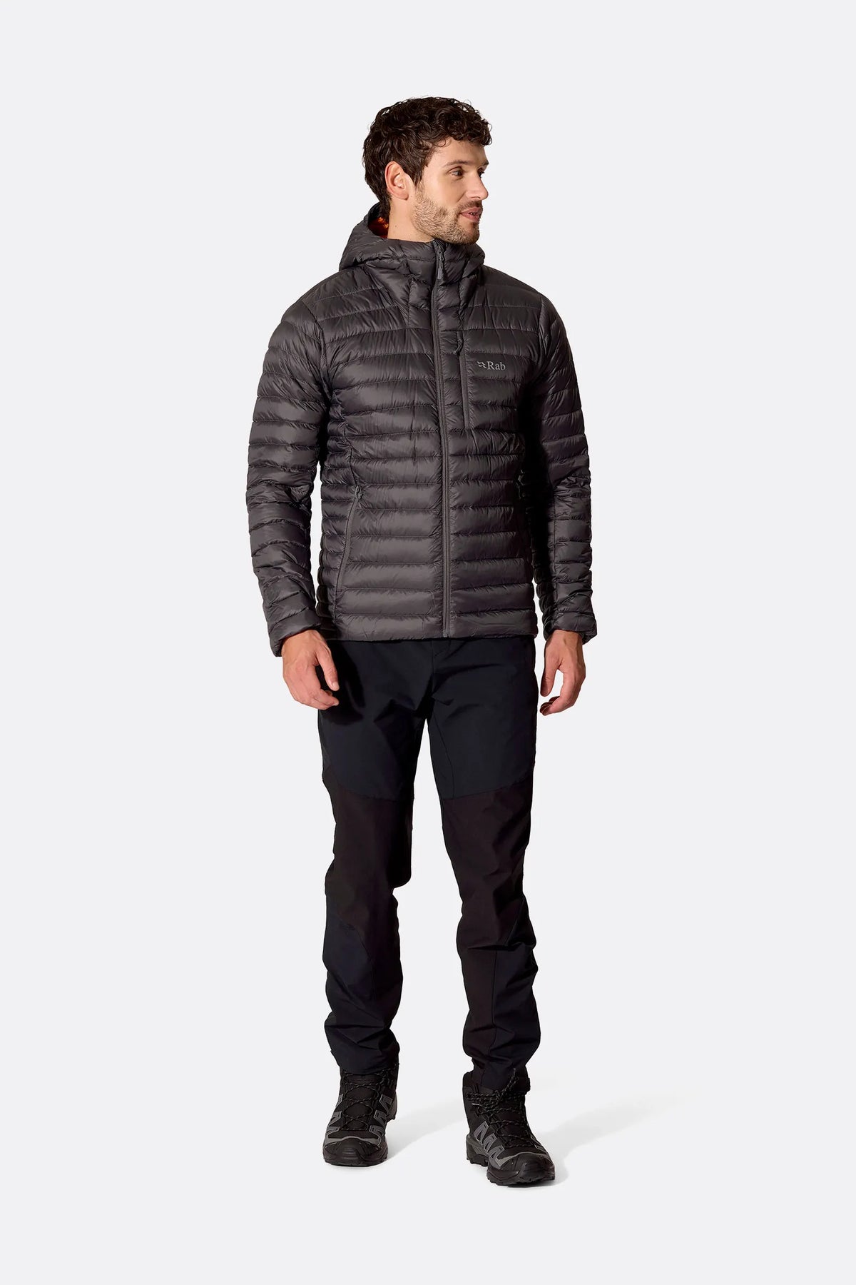 Rab Microlight Alpine Hoody 男 輕量保暖連帽羽絨外套 QDB-92