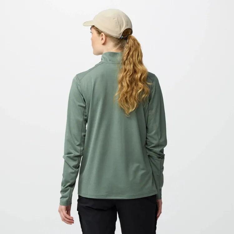 Fjallraven Abisko Day Hike Half Zip 排汗衣 女 14600281