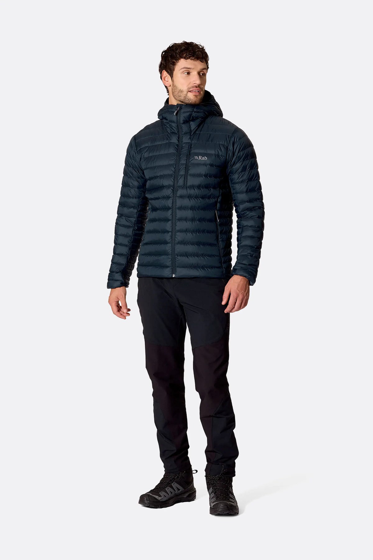 Rab Microlight Alpine Hoody 男 輕量保暖連帽羽絨外套 QDB-92