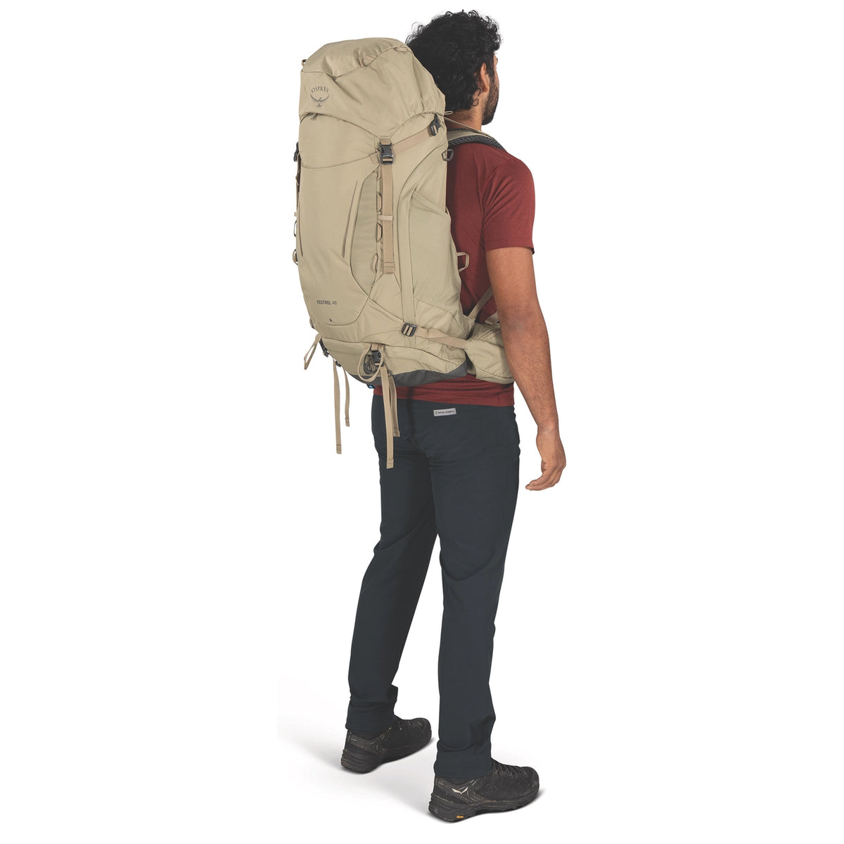 Osprey KESTREL 48 男 登山背包 苔蘚綠 10007478
