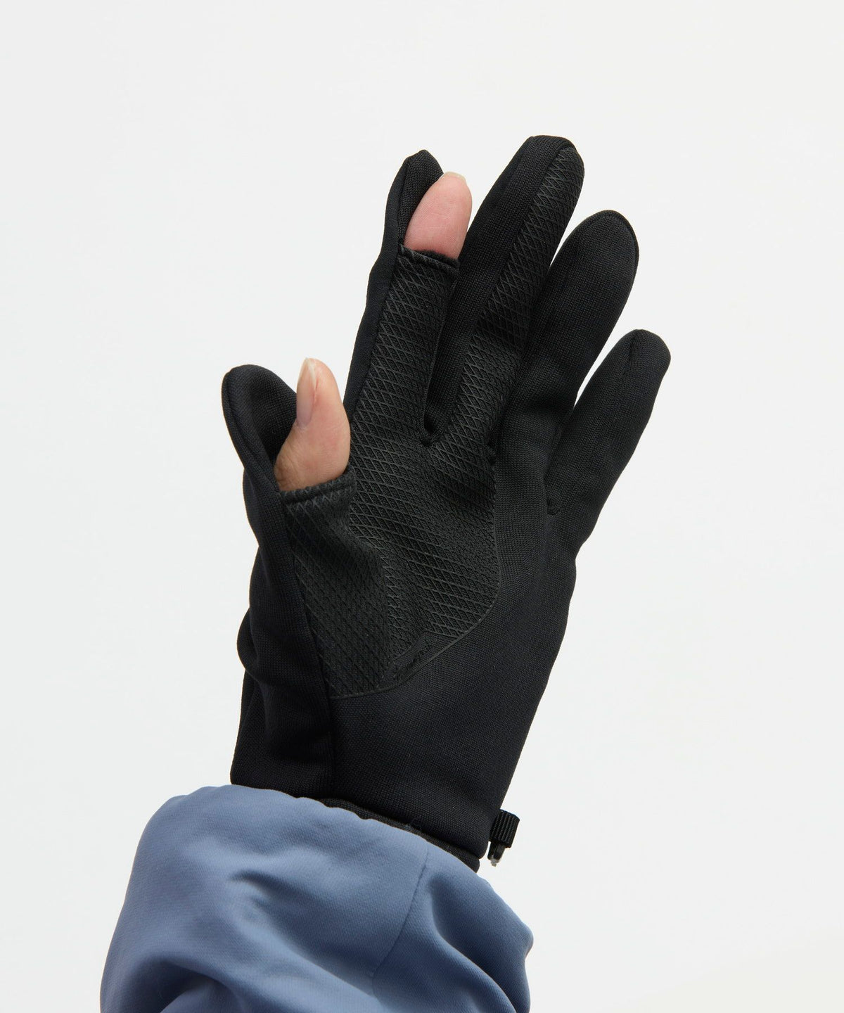 SnowPeak Polartec Power Stretch 彈性保暖手套 黑 100261AC08