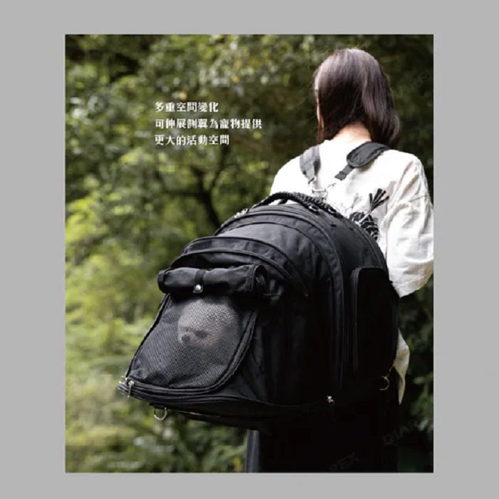 ProKamping領航家 寵物戶外多功能背包 PK-PTB01BK
